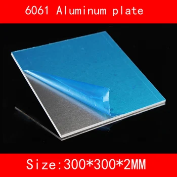 6061# Aluminium alloy 300*300*2mm ,1.5mm,3mm,4mm,5mm thickness smooth surface Corrosion resistance