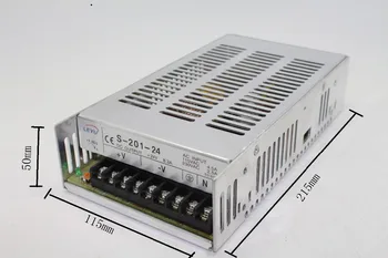 S-201-24V led power supply switch 201W 24v 8.3A ac dc converter 24v variable dc voltage regulator