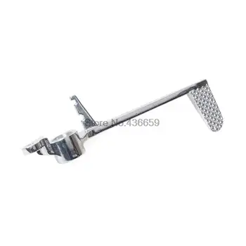 Motorcycle Aluminum Rear Brake Pedal Fit for Yamaha R6 2006 2007 2008 2009 2010 Silver