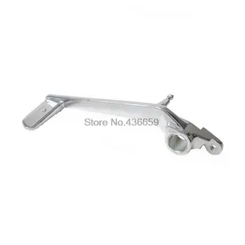 Motorcycle Aluminum Rear Brake Pedal Fit for Yamaha R6 2006 2007 2008 2009 2010 Silver