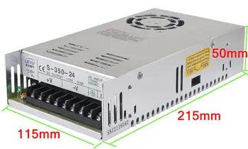 S-350-12V power supply 90~132VAC/180~264VAC input DC 12V switch mode power supply 350w