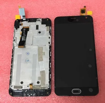 Original LCD screen display+ Touch Digitizer +home button with frame For 5.0