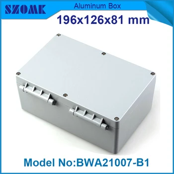 10 pieces electronic tools and instruments power supply enclosure aluminium material and waterproof case 81(H)x126(W)x196(L) mm