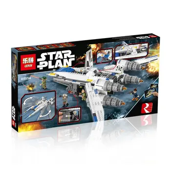 Lepin 05054 679pcs Genuine Star War Series The Rebel U-Wing Fighter Set Building Blocks Bricks With Lepin 75155