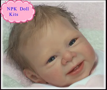 Retail Good Price 22inch Reborn Baby Doll Kits Made By Soft Silicone Vinyl Safe Material Hot Welcome Doll Acceories Doll Kits