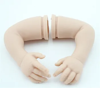 Retail Good Price 22inch Reborn Baby Doll Kits Made By Soft Silicone Vinyl Safe Material Hot Welcome Doll Acceories Doll Kits
