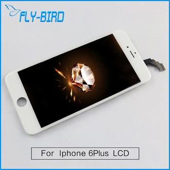 5PCS/LOT compatible display For apple iPhone 6 plus digitizer LCD 5.5 inch with assembly touch screen replacement DHL
