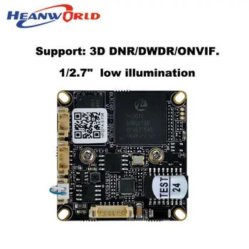 H.265 2.0Megapixel IP Camera Main board module CCTV chipboard Network Camera with 6mm lens IP Board for Security Surveillance