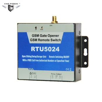 GSM Relay Gate Door Opener Wireless Switch Control By Free Call Authorized 200 Users Lowest Price DHL King Pigeon RTU5024 10pcs