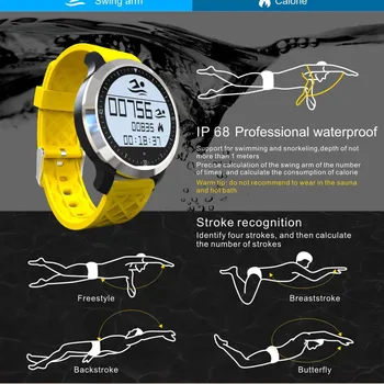 Smart Watch Men's Wristwatch Waterproof Pedometer Swim Calorie Activity Fitness Tracker Sleep Smart watches