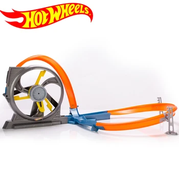 Hot Wheels Roundabout track toy kids toys Plastic metal miniatures cars track model classic boy toy car In Stock