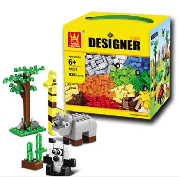 625pcs Diamond Blocks Toy Bricks DIY Assembling Early Educational Learning Classic Toys Kids Gift