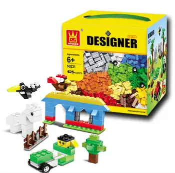 625pcs Diamond Blocks Toy Bricks DIY Assembling Early Educational Learning Classic Toys Kids Gift