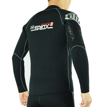 SLINX RivaRanger 5mm Neoprene Scuba Diving Suit Windsurfing Swimwear Boating Snorkeling Fleece Lining Warm Jacket Wetsuit