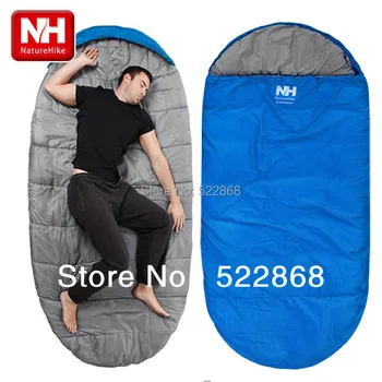Style large space lengthen comfortable arbitrary sleeping position sleeping bag