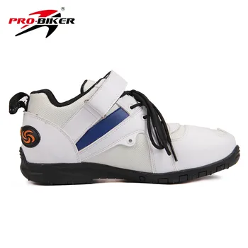 PRO-BIKER SPEED Boots For MotorcyCle Racing Motocross Boots Men's Obillo Motorcycle Shoes
