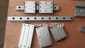 High speed linear guide roller guide external dual axis linear guide LGD12 with length 300mm with LGD12 block 100mm length