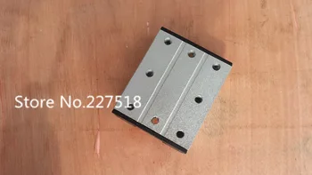 High speed linear guide roller guide external dual axis linear guide LGD12 with length 300mm with LGD12 block 100mm length