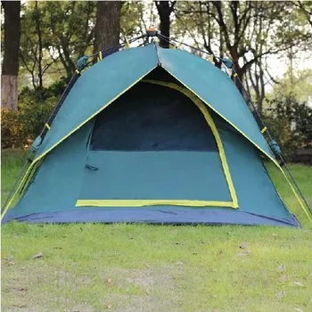 Camel 3-4 person multiplayer automatic large space beach tourist camping tent