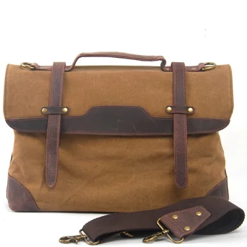 Vintage messenger bag briefcase handbag shoulder bag Casual Men Bag 1935