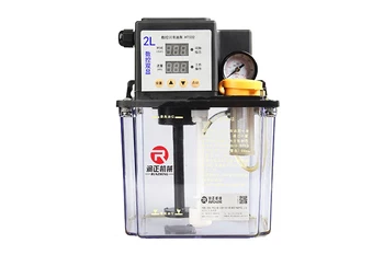 2L 2 Liters lubricant pump automatic lubricating oil pump cnc electromagnetic lubrication pump lubricator # HTS02 1pcs