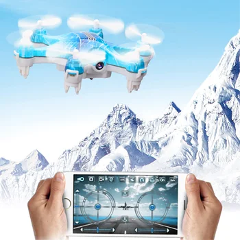 FPV Drone Racing For Kids Gift Phone Wifi Control Remote Control Mini Helicopter Dron With 0.3MP HD Camera Quadcopters CX-37