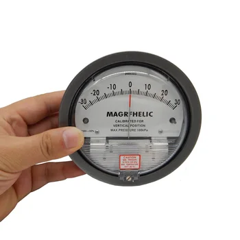 250pa Digital Analog differential pressure negative pressure meter Manometer gas