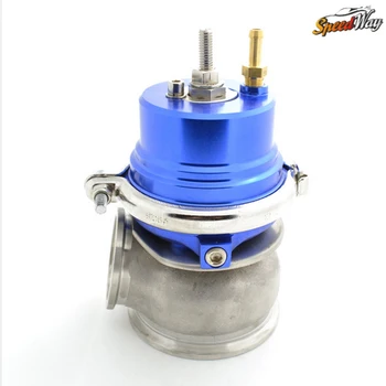 60mm Wastegate turbo external blue universal with v-band - Speed Way