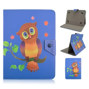 For Acer Iconia A3-A10 10.1 inch Tablet PC funda tablet 10 universal Cartoon Printed Flip PU Leather Case Cover S4A92D