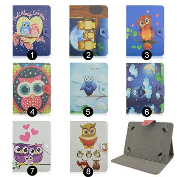 For Acer Iconia A3-A10 10.1 inch Tablet PC funda tablet 10 universal Cartoon Printed Flip PU Leather Case Cover S4A92D