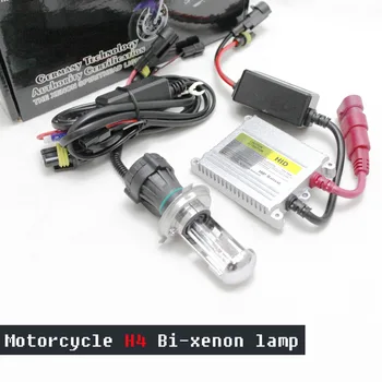 Motorcycle H4 Bi-xenon Lamp 35w Xenon H4 Swing Light With Ballast High Whole Body Kit