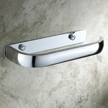 Stainless Steel Toilet Paper Holder Wall Mounted by Nails Kitchen Paper Tissue Holder Towel Rack Roll Bathroom Accessory