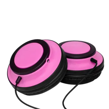 Fashion Stylish Cat Ear Headphones for Computer Games Headset Earphone with LED light For PC Laptop Computer Mobile Phone PE22