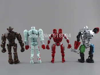 Real Steel PVC Action Figure Collection Model Toys Classic Toys Christmas Gift 8pcs/set MVFG194