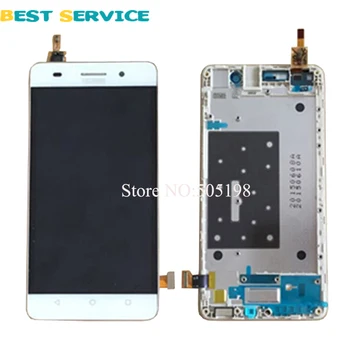 Tested New For Huawei Honor 4C LCD Display with Touch Screen Assembly With Frame Replacement Parts Black/White/Gold +Tools