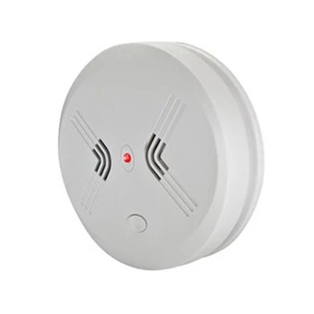 Manual detection of automatic reset smoke cleared MCU, ASIC anti-reflective, anti-fog dust smart home smoke detector
