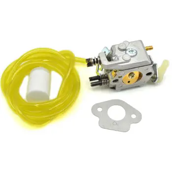 Carburetor Carbs with Gasket Fuel Oil Pipe Tube Filters fit Husqvarna 51 55 Chainsaw Parts Replaces 503283105 501770002