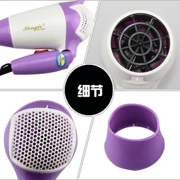 SOARIN Mini Travel Hair Dryer Portable Hair Dryer Purple Foldable Low-Power Hair Dryer Professional Hairdryer Travel Hair Dryer
