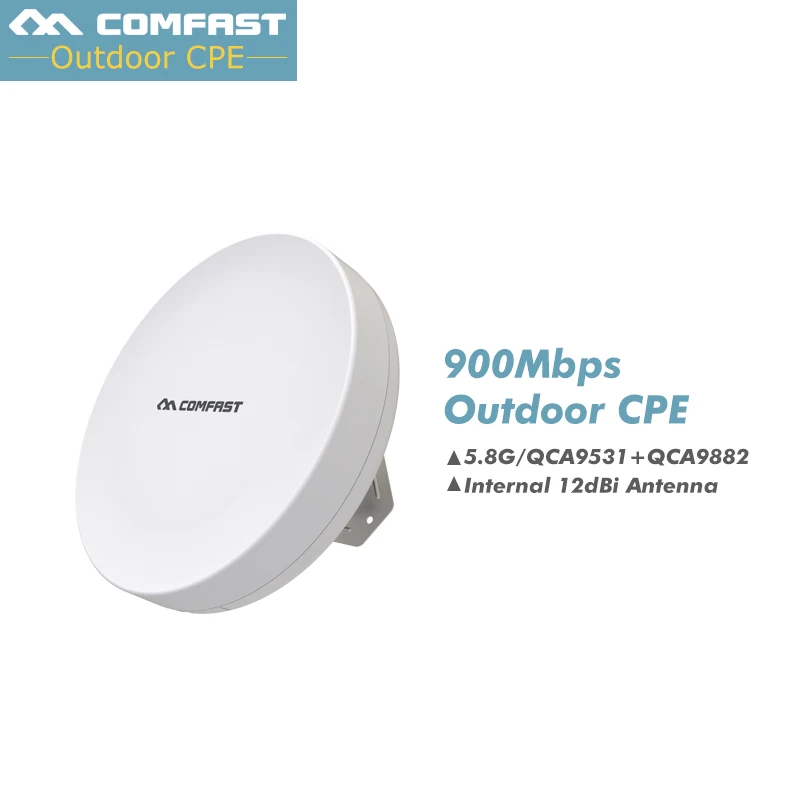 2017 New !900Mbps Outdoor Router wifi Access Point CPE 5G wi-fi Ethernet Wifi Bridge Wireless Range Extender Router With 48V POE