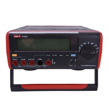 1PC UT803 Digital ACV Frequency 100KHz True RMS Bench Multimeter USB K Type Thermocouple Display 5999
