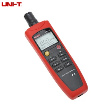UNI-T Portable LCD Carbon Monoxide Meter With Sound/Light Alarm Gas Analyzer Meter UT337A