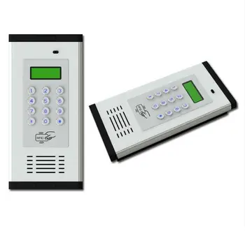 GSM 3G Wireless Audio Intercom Gate Door Opener Remote Control Door Entry Access Control System With RFID Card Keypad Door Lock
