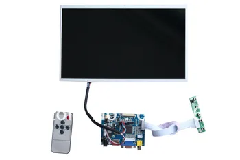 HDMI+VGA+2AV TFT LCD controller board +B116XW02 V0 +LVDS cable+OSD keypad with cable +Remote control with receiver