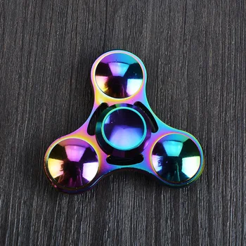 10pcs 3 style New Colorful Fidget Toy Hand Spinner Rotation Time Long For Autism and ADHD Kids Adult Funny Anti Stress #E