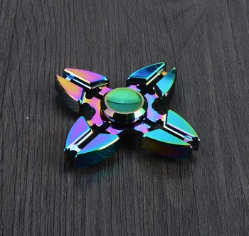 10pcs 3 style New Colorful Fidget Toy Hand Spinner Rotation Time Long For Autism and ADHD Kids Adult Funny Anti Stress #E