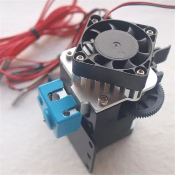 Funssor reprap 3D printer upgrade Titan Aero extruder kit 1.75mm/3mm 12V/24V 40W Titan Aero V6 hotend extruder set