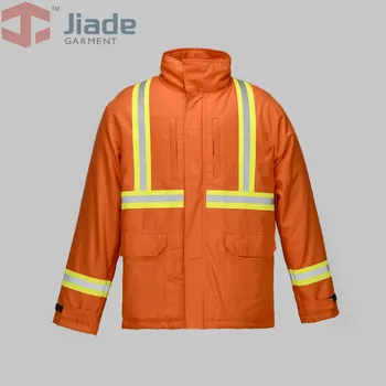 Male medium-long cotton-padded jacket protective clothing wadded jacket cotton-padded jacket insulated clothing Men work wear