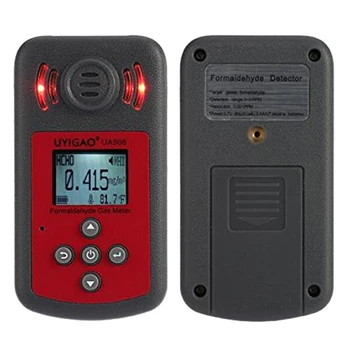 UYIGAO UA506 Handheld Meter for PPM HTV Digital Formaldehyde Test Methanol Concentration Monitor Detector