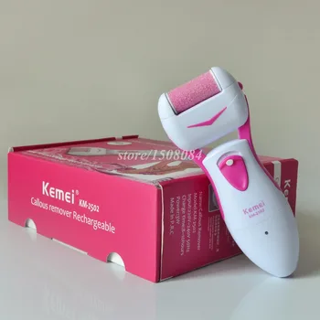 New 360 Degree Turn Rechargeable Portable Smoothing Callous Remover Waterproof Lady's Electric Grinding Device