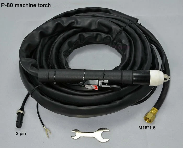 P80 Panasonic Happy shopping Cutter Torch Complete It can cut 0-18 mm steel 4 Meter& 12 Foot,Pilot Arc Start